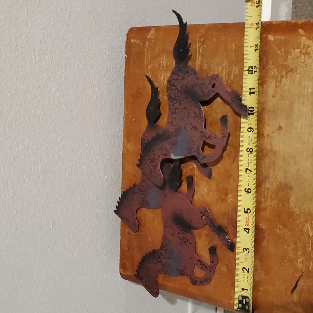 Metal horse wall decor / hanger = Western decor- YellowStone / Landman - Picture 5 of 6